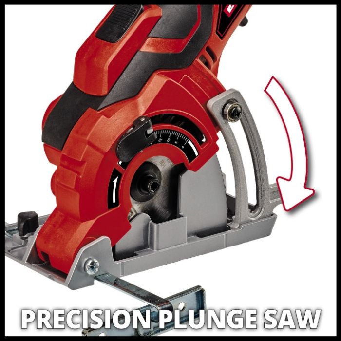 Мініпила дискова (роторайзер),  Einhell TC-CS 89 , 600 Вт, диски 89х10 мм, 7200 об/хв, набір дисків 3 шт