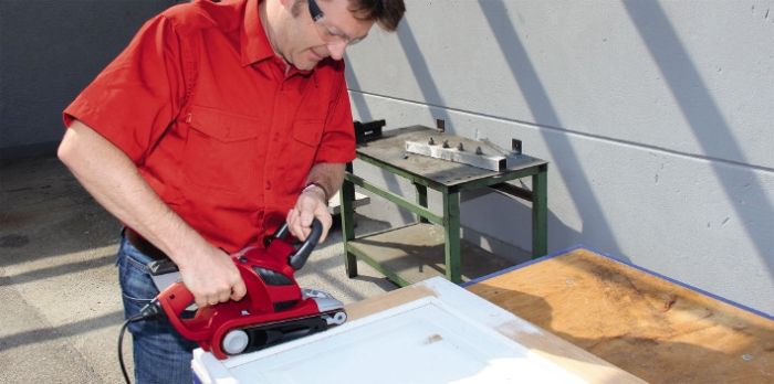 Шлифмашина ленточная Einhell TE-BS 8540 E (4466230)