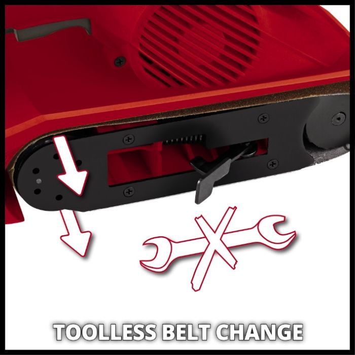 Шліфмашина стрічкова, 800 Вт  Einhell TC-BS 8038