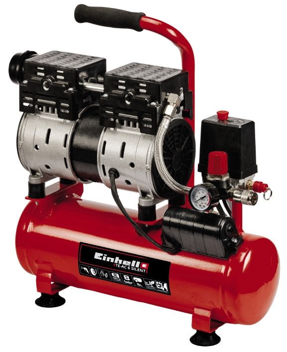 Компрессор воздушный Einhell TE-AC 110/6 Silent Plus (4020600)