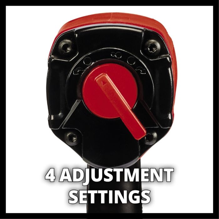 Гайковерт пневматичний 6,3 бар, 340 Нм, 198 л/хв, М14, 8 головок Einhell TC-PW 340 (4138950)