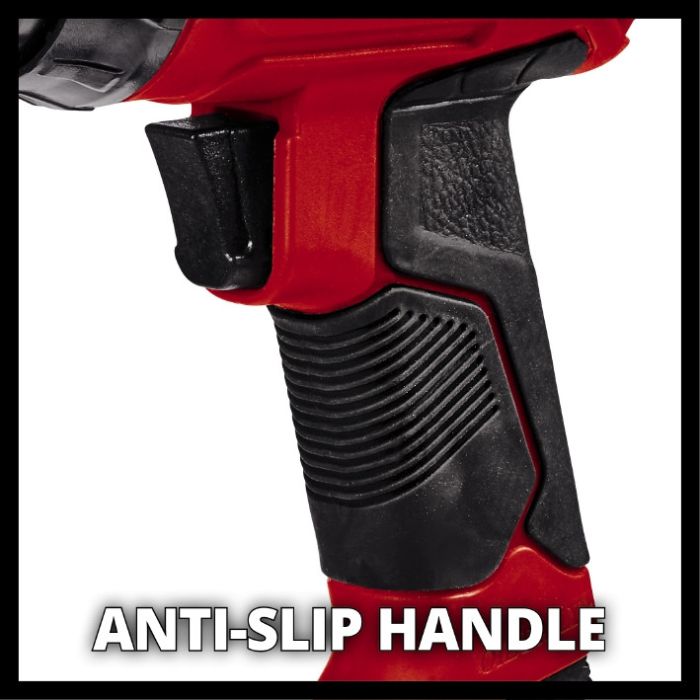 Молоток відбійний пневматичний Einhell TC-PC 45, 6.3 бар, 4500 уд/хв, ход 43 мм, 113 л/хв, зубила 4 шт