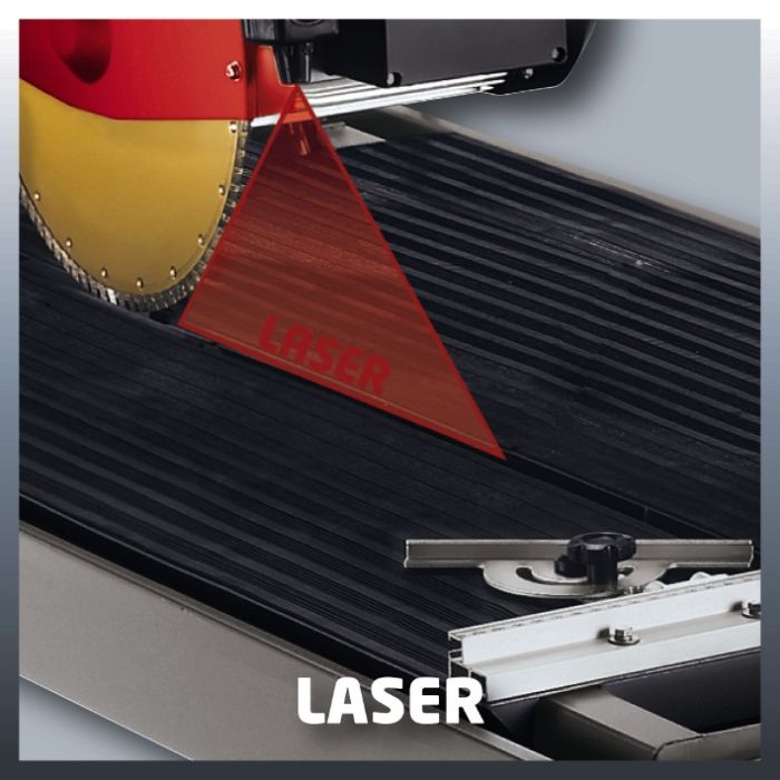 Каменеріз, 2200 Вт, 920х550 мм, диск 300 мм, лазер Einhell TE-SC 920 L