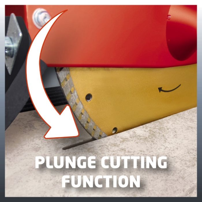 Каменеріз, 2200 Вт, 920х550 мм, диск 300 мм, лазер Einhell TE-SC 920 L