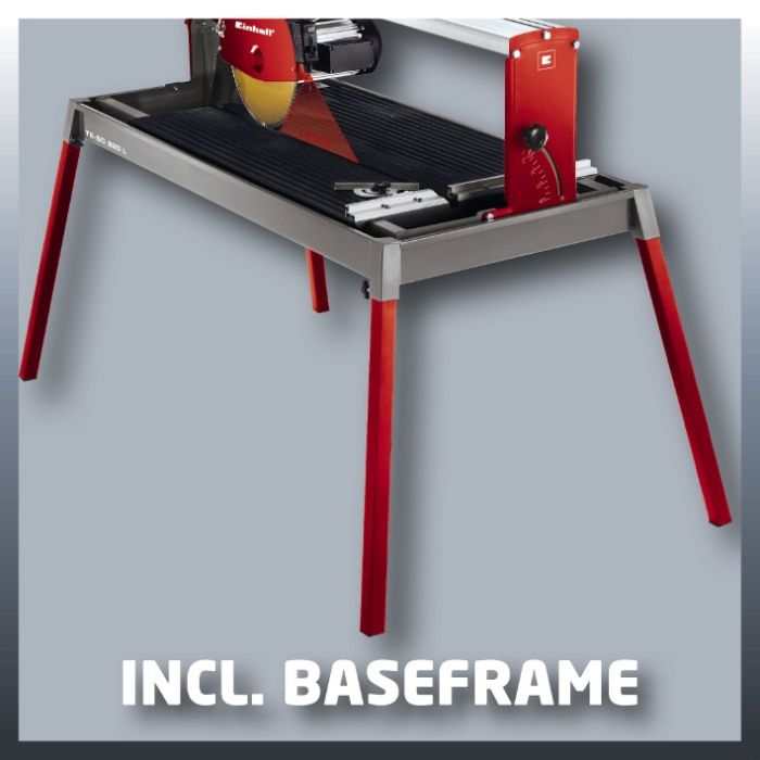 Каменеріз, 2200 Вт, 920х550 мм, диск 300 мм, лазер Einhell TE-SC 920 L