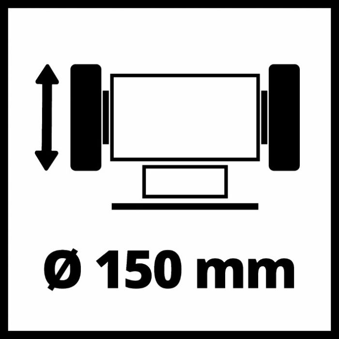 Точило двустороннее Einhell TC-BG 150 (4412632)