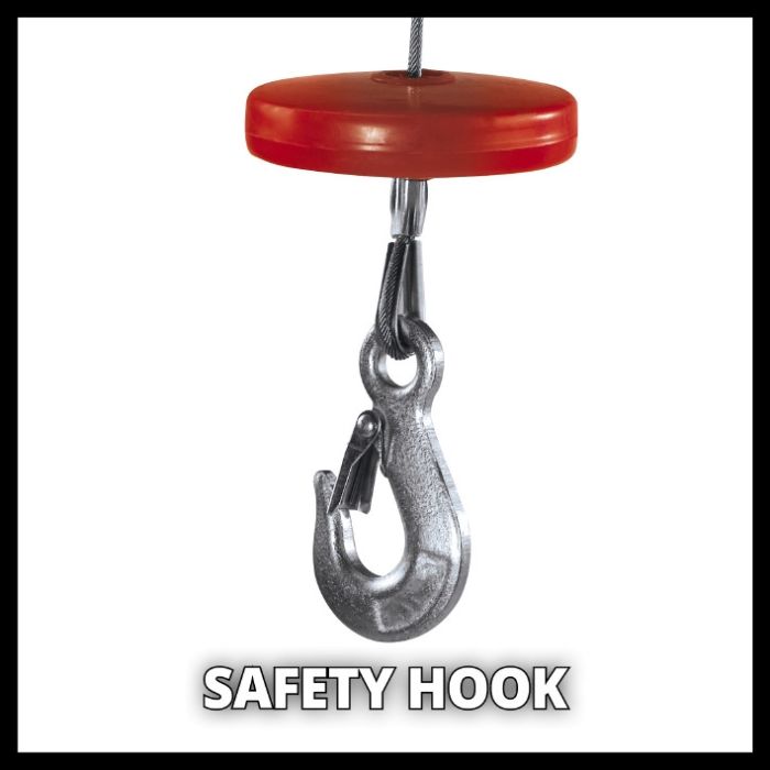 Тельфер електричний, 500 Вт, до 250 кг, трос 18 м Einhell TC-EH 250-18