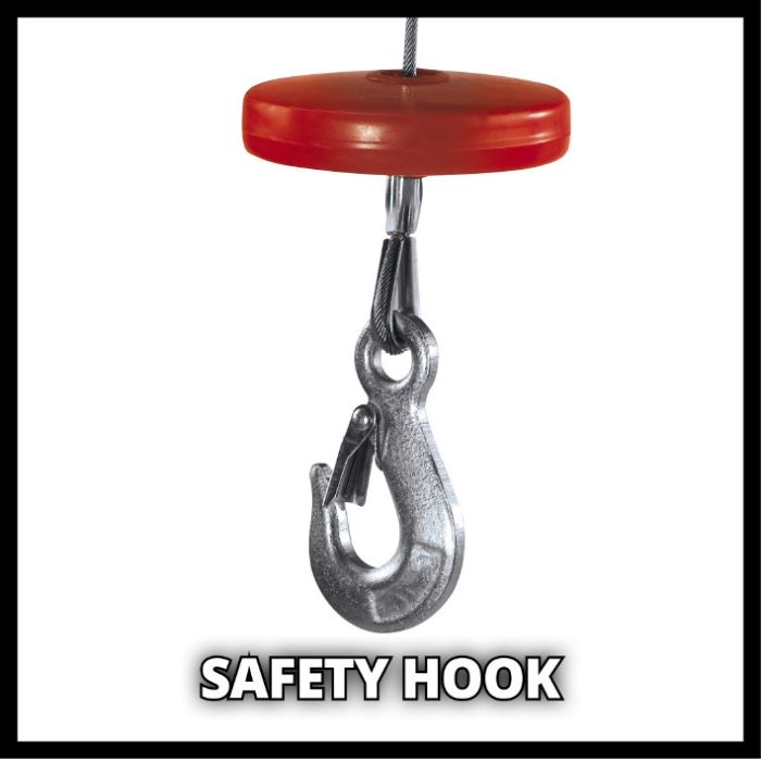 Тельфер електричний,  Einhell TC-EH 1000,  1600 Вт, до 1000 кг, трос 18 м