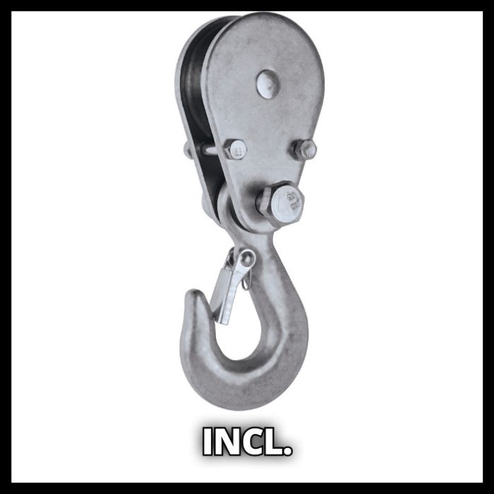 Тельфер електричний,  Einhell TC-EH 1000,  1600 Вт, до 1000 кг, трос 18 м