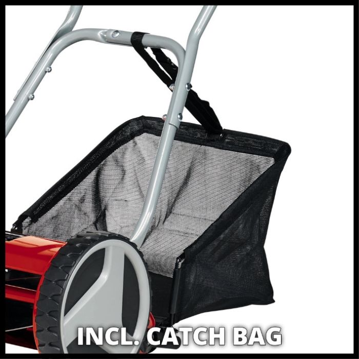 Газонокосарка ручна Einhell GC-HM  ,6.5 кг ширина 300 мм, вис. 13-37 см, травозбірник 16 л