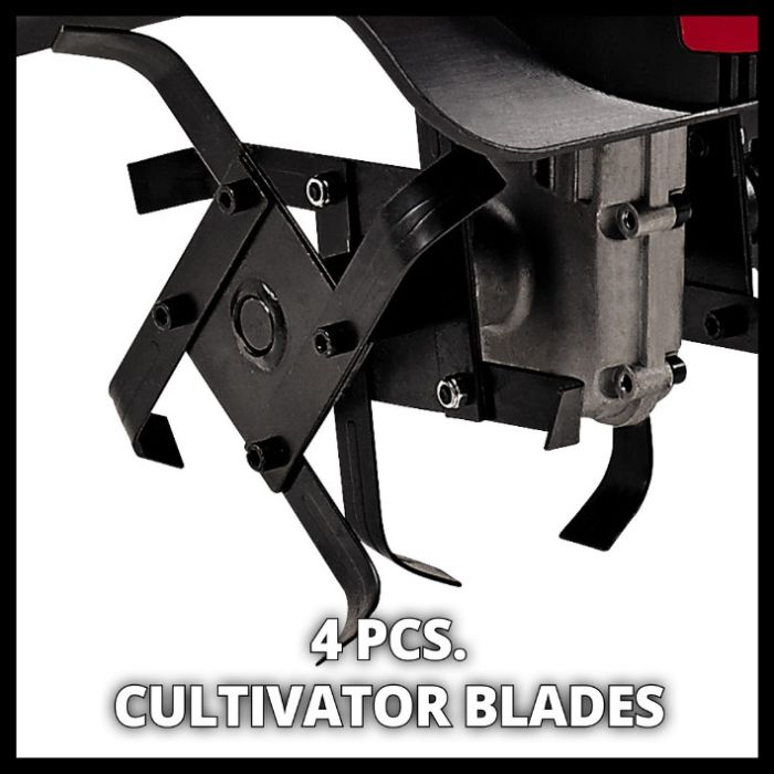 Культиватор Einhell GC-RT 7530 електричний, 750 Вт, ширина 30 см, глибина 200 мм