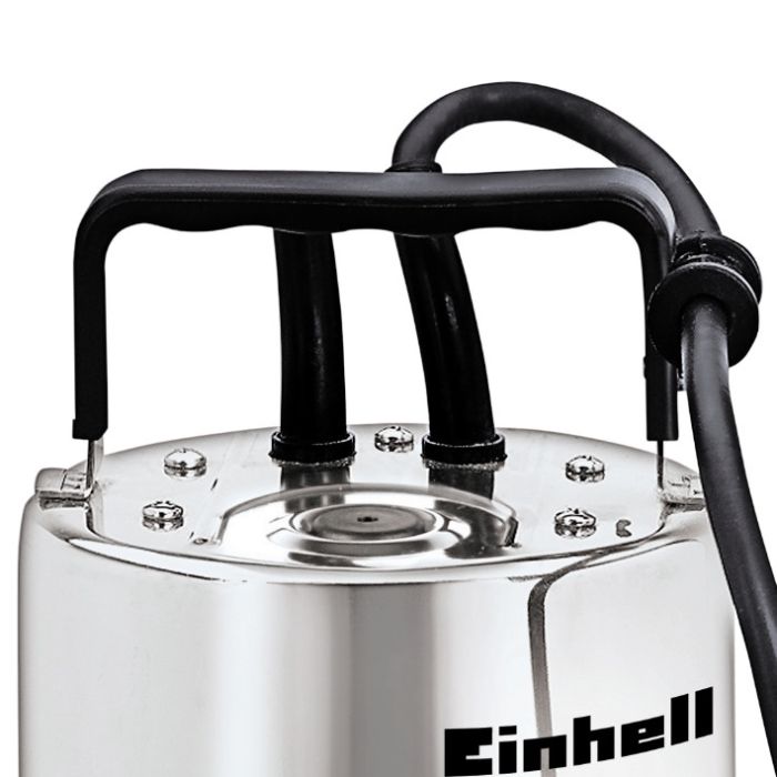 Насос дренажний,  Einhell GC-DP 1020 N .1000 Вт, 18000 л/год, вис. 9 м, глиб. 5 м, корпус нержавіюча сталь
