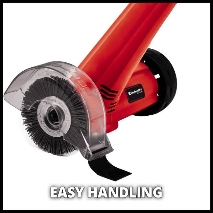 Пристрій для очищення стиків плитки, Einhell GC-EG 1410, 1.53 кг  140 Вт, 100 мм, 1200 об/хв, сталева і нейлонова щітки (3424002)