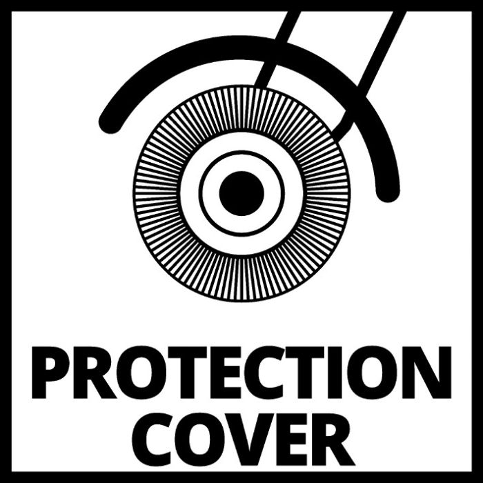 Пристрій для очищення стиків плитки, Einhell GC-EG 1410, 1.53 кг  140 Вт, 100 мм, 1200 об/хв, сталева і нейлонова щітки (3424002)