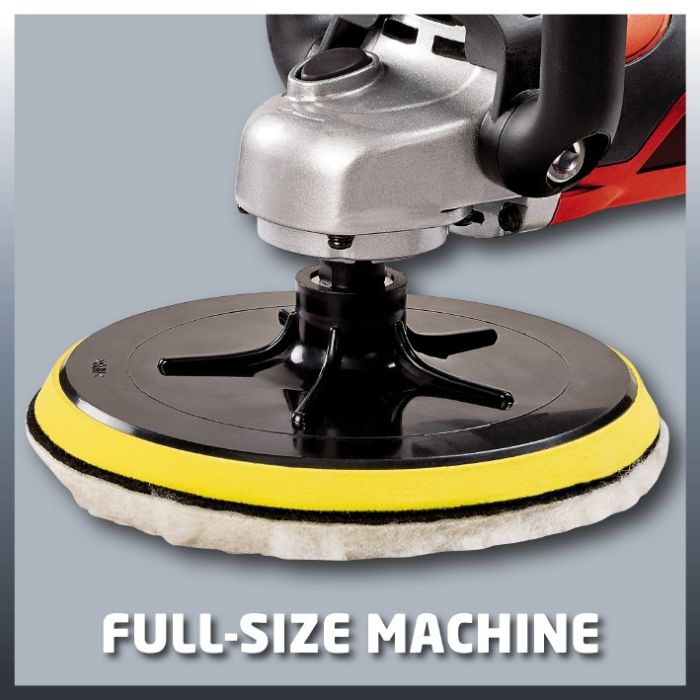 Полірувально-шліфувальна машина Einhell CC-PO 1100/2 E  180 мм, 1100 Вт, 1000-3500 об/хв