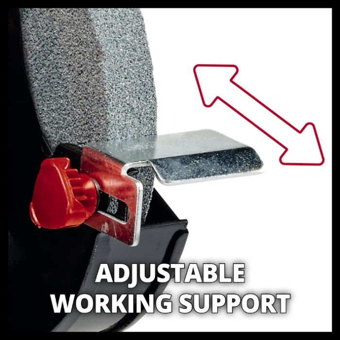 Верстат точильний, Einhell TC-WD 200/150, 250 Вт диск сухої заточки 150 мм, диск вологої заточки 200 мм, вологе/сухе заточування