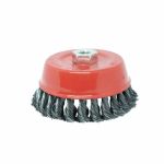 Щітка Чашка плетена сталь 125 мм М14, 0.5 мм Зенит