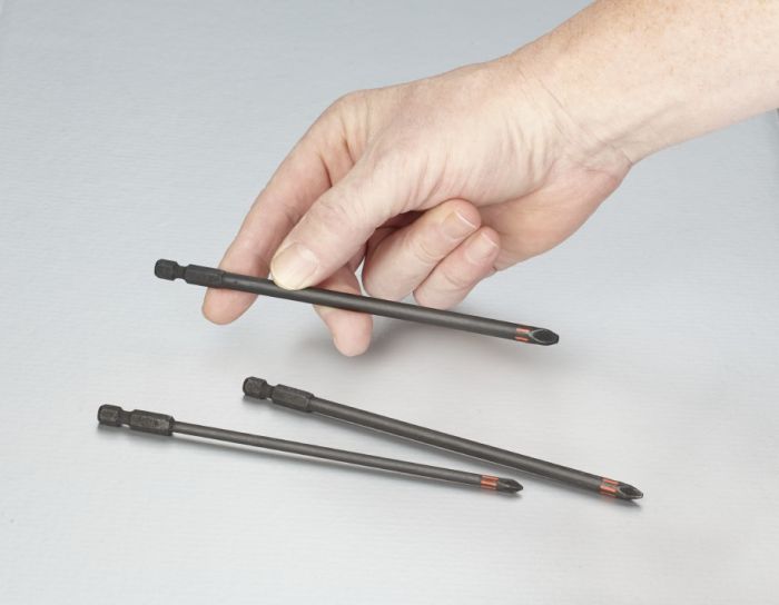 Набор торсионных бит 150 мм, PH1/2/3, 3 шт, KWB (123041)