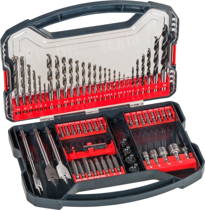 Набор бит и сверл 62 шт, PROMO KWB (109106)