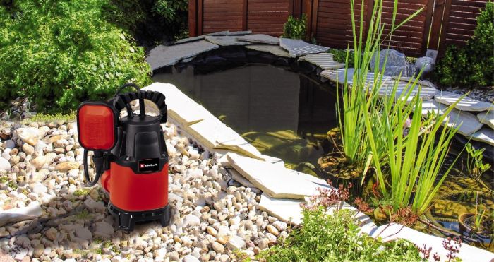 Насос дренажний, для брудної води Einhell GC-DP 3325 , 330 Вт, 9500 л/год, вис. 6 м, глиб. 7 м, частки до 25 мм