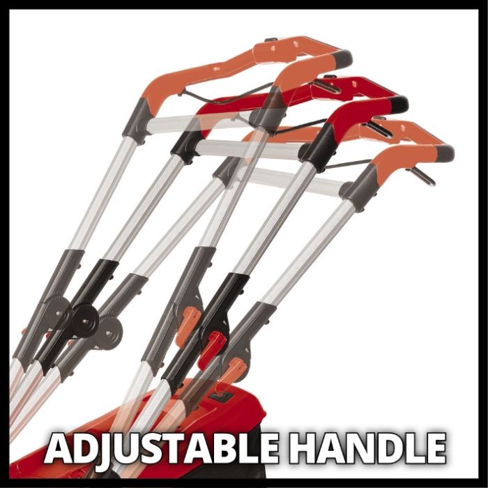 Газонокосарка акумуляторна  Einhell GP-CM 36/41 Li - Solo (3413275) 36 В, 41 см, Безщітковий двигун, травозбірник 50 л, 6 рівнів висоти 25-75 мм