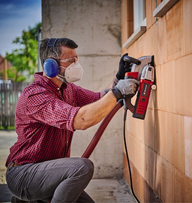 Бороздоділ (штроборіз)  Einhell TE-MA 1500 Вт, диск 125 мм, сумка