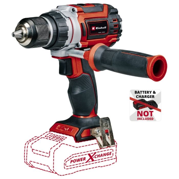 Дриль-шуруповерт акумуляторний Einhell TP-CD 18/60 Li BL - Solo (4514210)18 В Безщітковий двигун, 60 Нм,  патрон 13 мм