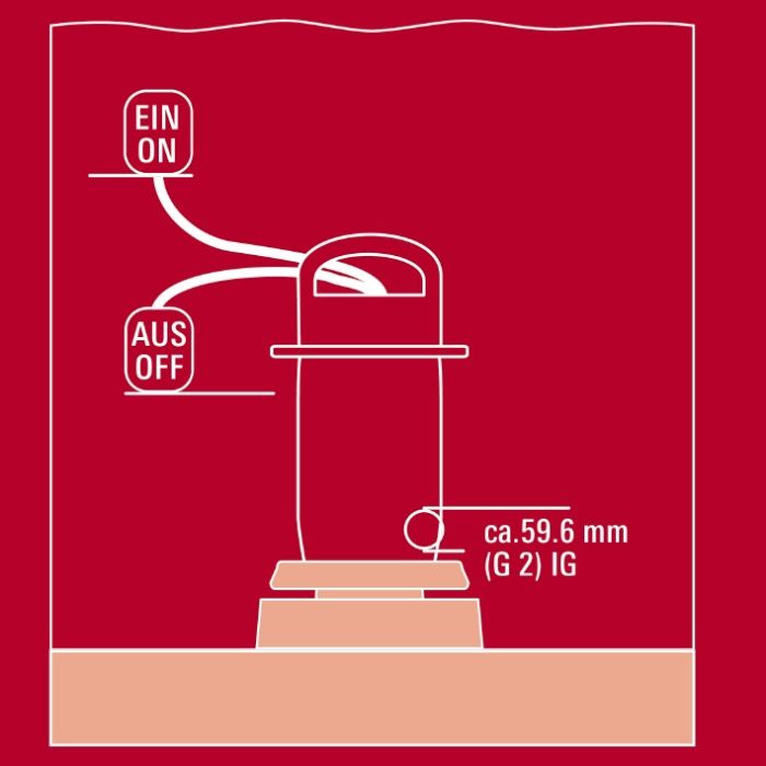 Насос для брудної води з ножем, Einhell GE-DP 900 Cut, (4181550) 900 Вт, 16000 л/год, вис. 11.5 м, глиб. 7 м, металевий/алюм. корпус