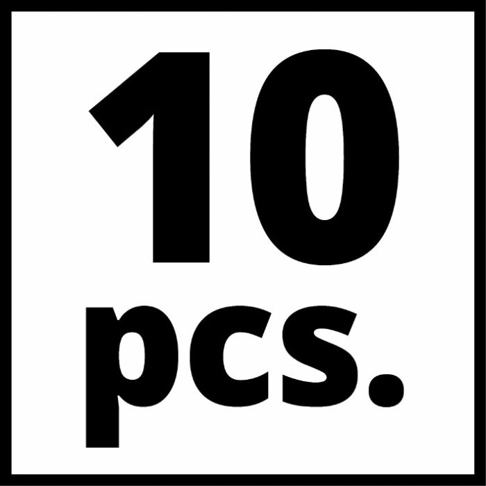 Набір пневмоінструментів Einhell 10 шт (4020577)