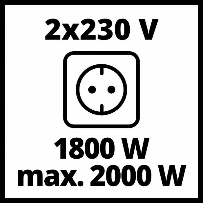 Генератор бензиновий інверторний, 2000 Вт, 4-тактний, бак 4 л, макс. потужність 2,4 кВт, синхронний, номінальний струм 7.8 А, 2х230В+2хUSB