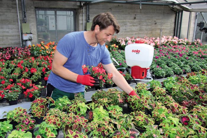 Обприскувач акумуляторний ранцевый SOLO 417