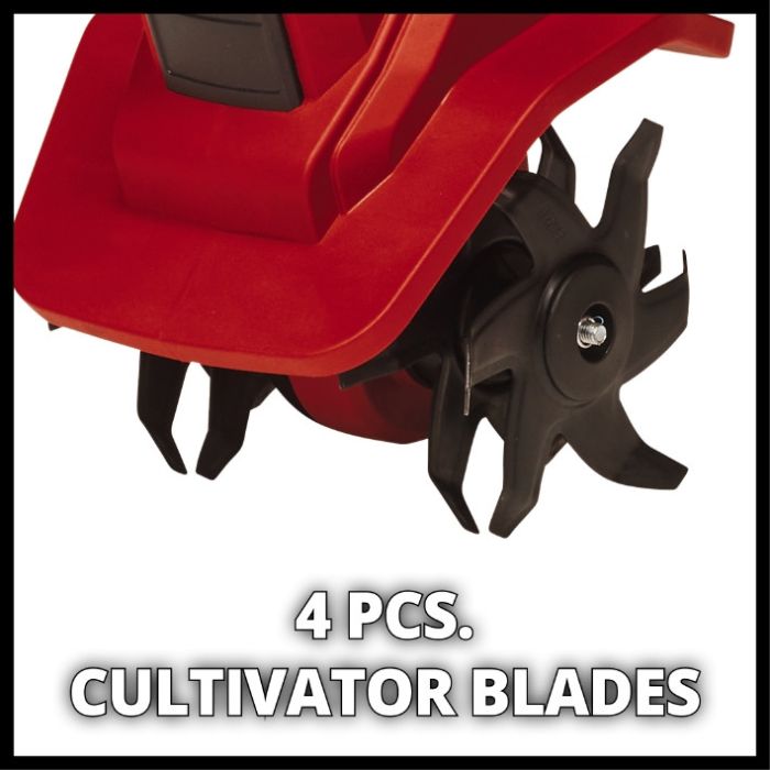 Культиватор акумуляторний Einhell GE-CR 18/20 Li, 18В PXC  (3431210) X-Change (без акум.), 18В, ширина 200 мм, глибина 200 мм