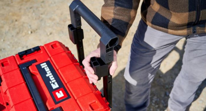 Пластиковый кейс Einhell E-Case L с колесами (4540014)