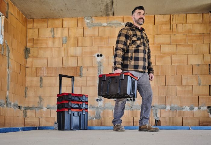 Пластиковый кейс Einhell E-Case M (4540021)