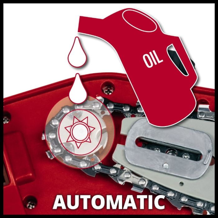 Пила-висоторіз ланцюгова електрична телескопічна  Einhell GC-EC 7520 T, 178-257 см (4501240) 750 Вт, шина 200 мм, 11 м/с