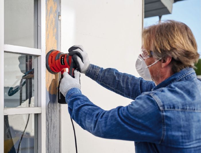 Шліфмашина ексцентрикова, Einhell TC-RS 425 E (4462005) 425 Вт, d125 мм, 12000-26000 хв-1