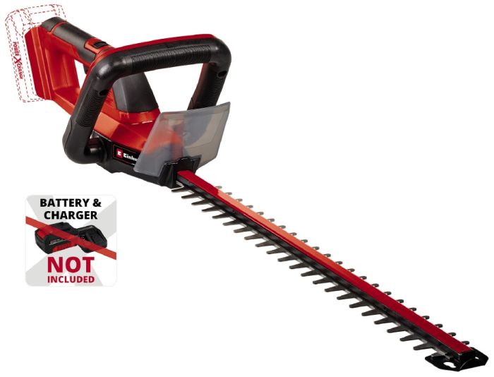 Кущоріз акумуляторний X-Change (без акум.), 18В, лезо 550 мм, довжина різу 500 мм, між ножами 17 мм, поворотна ручка