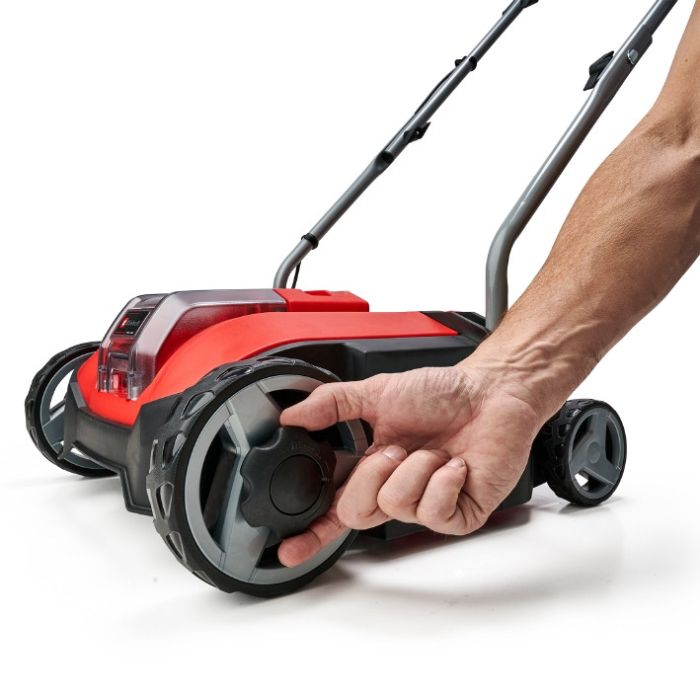 Скарифікатор -аератор акумуляторний Einhell GC-SC 18/28 Li - Solo (3420604) X-Change (без акум.), 18В, ширина 350 мм, без травозбірника