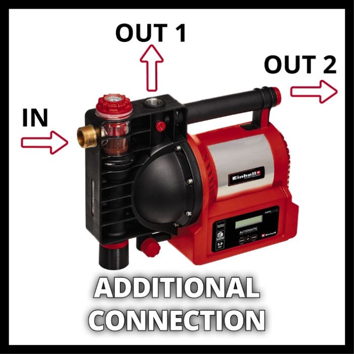 Насос напорный автоматический Einhell GE-AW 1246 N FS (4177020)