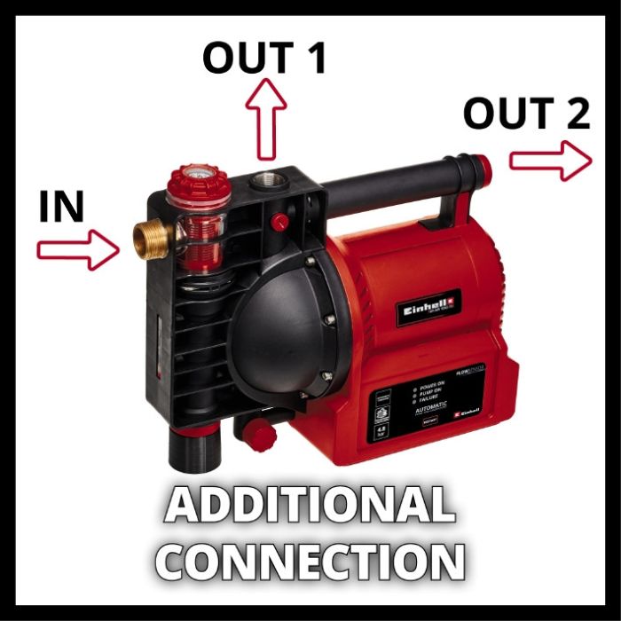 Насос напорный автоматический Einhell GE-AW 1042 FS (4177010)