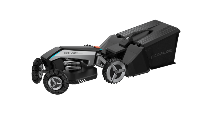 Газонокосарка EcoFlow Blade з комплектом для підмітання газону