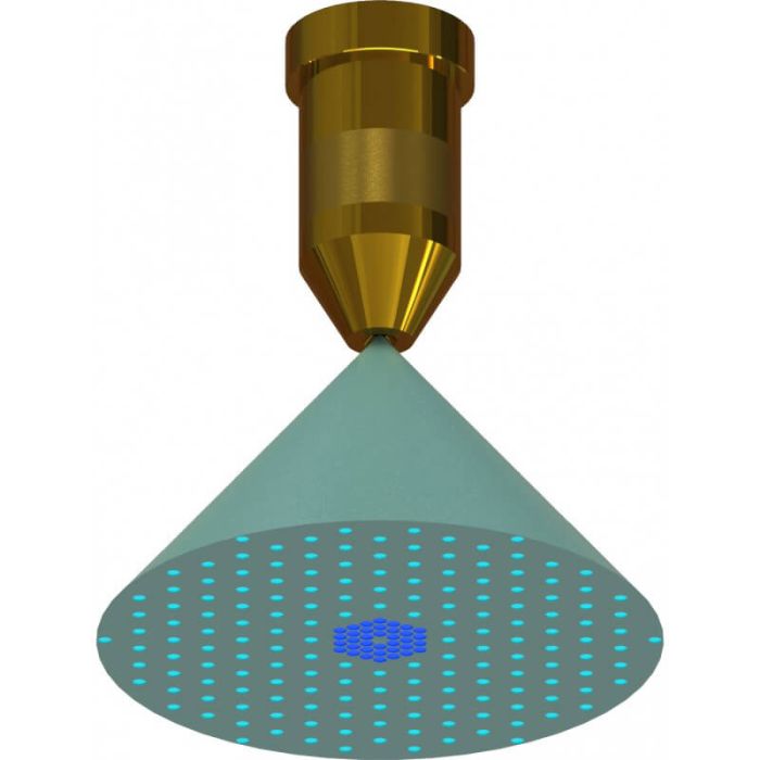 Універсальна форсунка, латунна, регульована SOLO 4900206