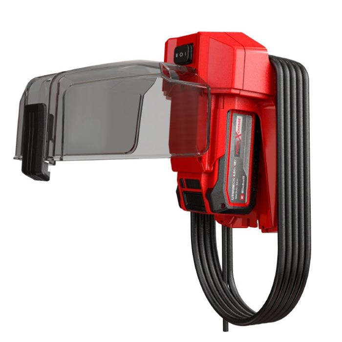 Насос для брудної води акумуляторний X-Change (без акум.), 18В, подача макс 5 м, занурення макс. 4 м, 7000 л/год, частинки до 25 мм, виносний акумуляторний бокс, два режими ECO і BOOST, всмоктування до 1 мм чистої води