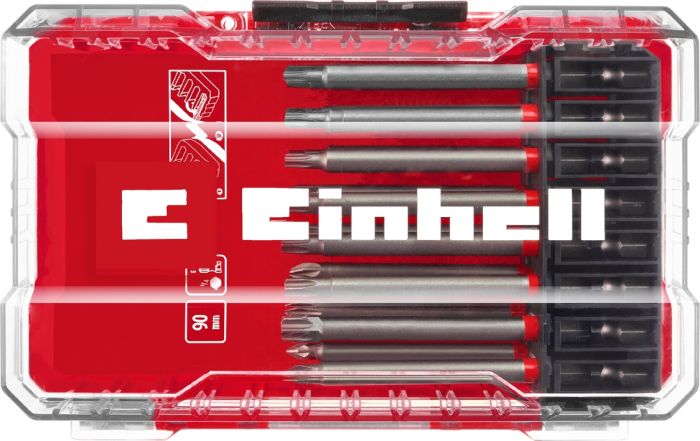 Набір подовжених біт Einhell 90 мм, 16 шт, кейс 