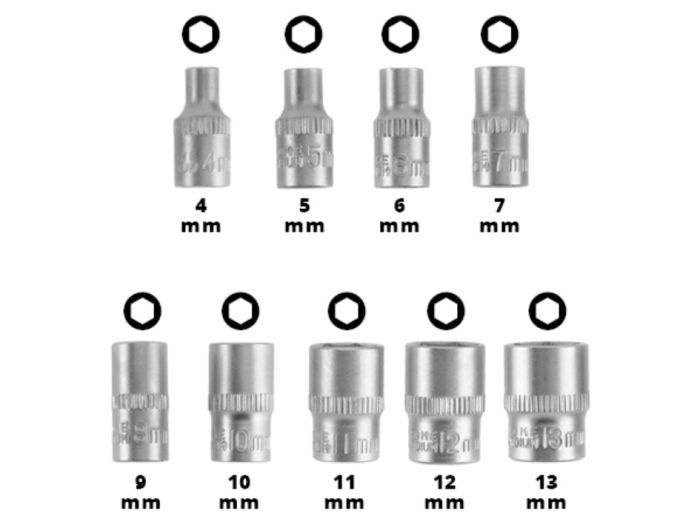Набір біт і головок з тріскачкою, Einhell, 37 шт, L-Case