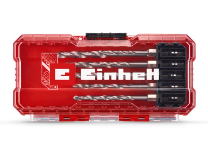 Набір свердел по металу Einhell  HSS, 10 шт, S-Case (108723)