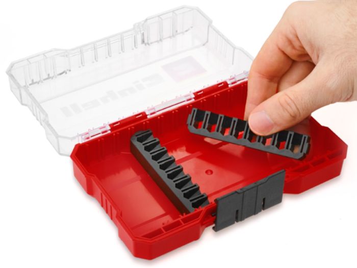 Набір свердел по металу Einhell  HSS, 10 шт, S-Case (108723)