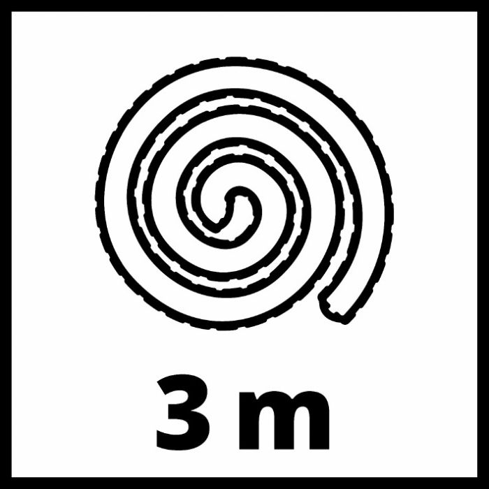 Шланг для пылесосов Einhell, премиум, сверхпрочный, 3м (2362005)