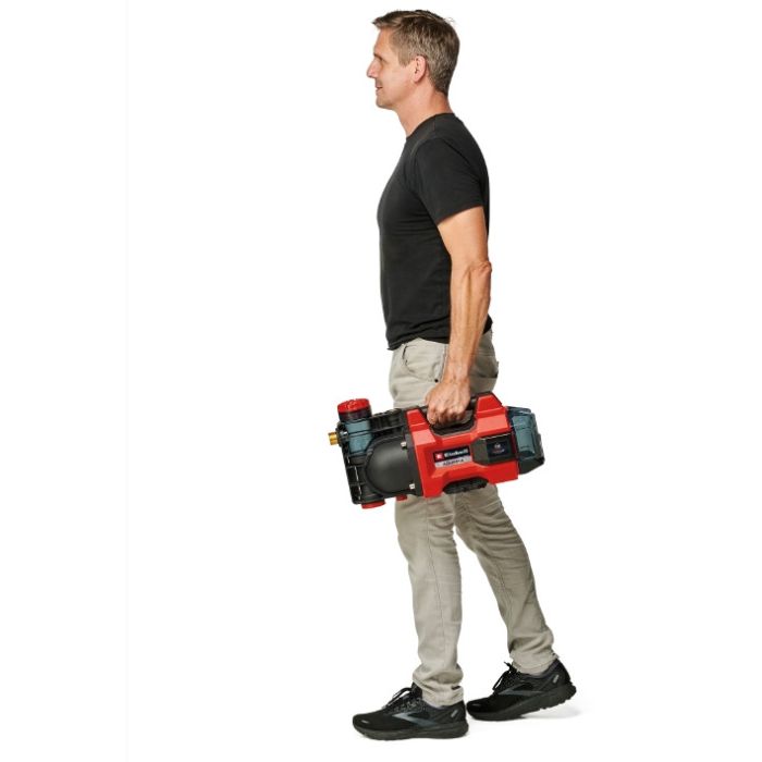 Насос садовий акумуляторний  Einhell AQUINNA 36/34 (4180450) X-Change (без акум.), 36В, 3400 л/год, вис. 37 м, глиб. 6 м, режими ECO/BOOST