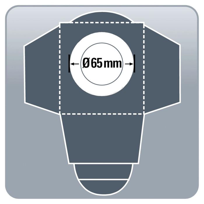Мешки бумажные к пылесосам Einhell 25л, 5шт (2351150)
